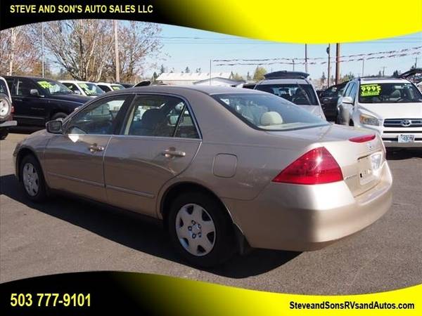 2007 Honda Accord LX 4dr Sedan (2 4L I4 5A) - - by for sale in Happy valley, OR – photo 4