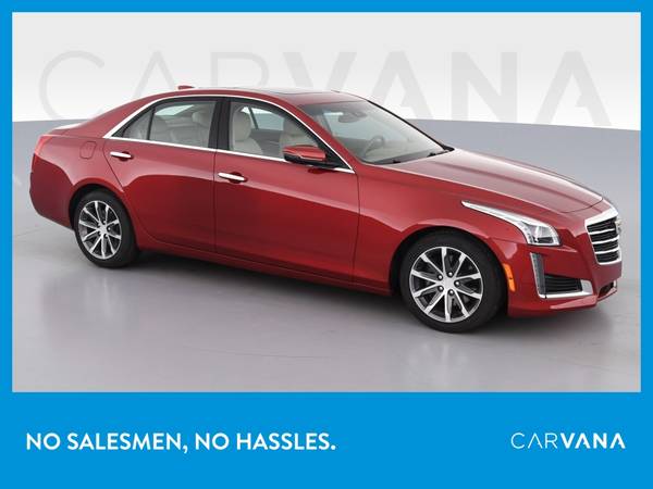 2016 Caddy Cadillac CTS 2 0 Luxury Collection Sedan 4D sedan Red for sale in Galveston, TX – photo 11