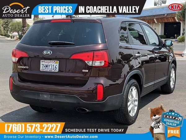 2015 KIA Sorento 76,000 miles LX SUV BIG ON STYLE - not budget! -... for sale in Palm Desert , CA – photo 7