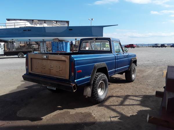 1975 Jeep J10 pickup for sale in Chimacum, WA – photo 3