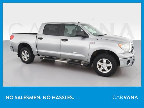 2012 Toyota Tundra CrewMax Pickup 4D 5 1/2 ft pickup Silver for sale in Atlanta, CA – photo 11
