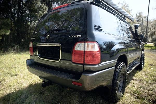 2000 Lexus LX 470 LOW MILES BLACK ONYX CLEAN CARFAX FRESH OFFROAD for sale in Jacksonville, FL – photo 17