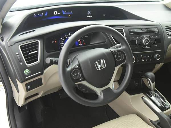 2014 Honda Civic LX Sedan 4D sedan WHITE - FINANCE ONLINE for sale in Atlanta, FL – photo 2