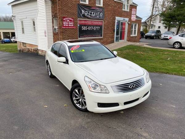 2007 Infiniti G35x AWD White Leather clean... for sale in Spencerport, NY – photo 2