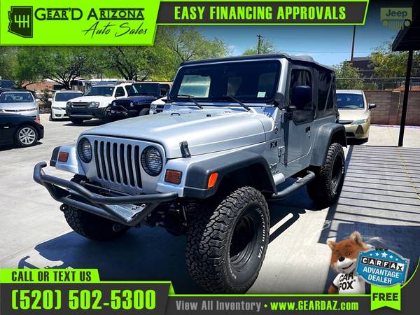 2005 Jeep WRANGLER for 14, 995 or 231 per month! for sale in Tucson, AZ – photo 5