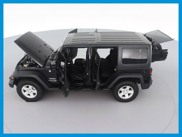 2018 Jeep Wrangler Unlimited Sport S (JK) Sport Utility 4D suv Black for sale in South Bend, IN – photo 15