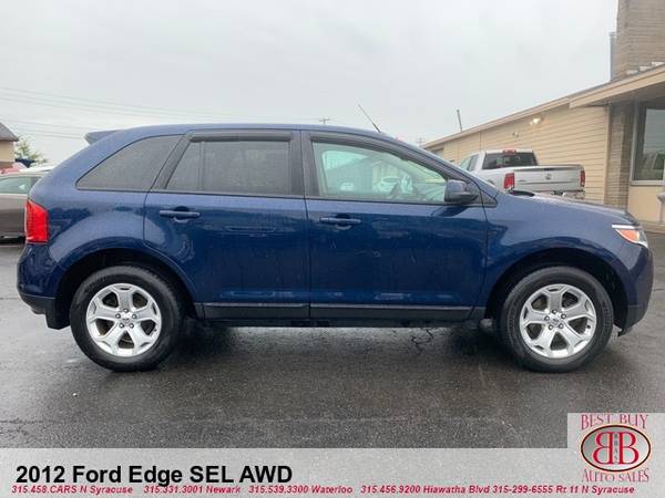 2012 FORD EDGE SEL AWD! LOADED! REMOTE START! PANO-SUNROOFS! FINANCING for sale in Syracuse, NY – photo 2