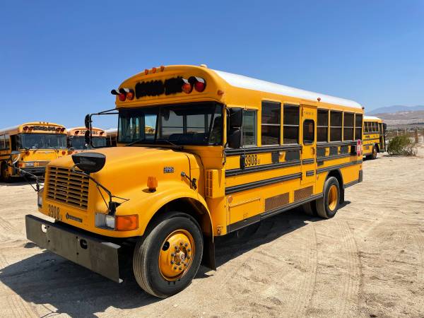 International 3800 medium size school bus skoolie tiny home - cars & for sale in Desert Hot Springs, CA – photo 2
