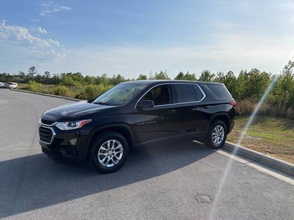 2019 Chevy Chevrolet Traverse LS suv Black - - by for sale in Goldsboro, NC – photo 4