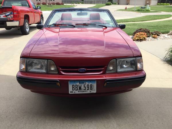 1989 Mustang LX convertible for sale in Sioux City, NE – photo 5