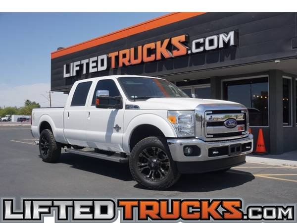 2013 Ford f-250 f250 f 250 Super Duty 4WD CREW CAB 156 - Lifted for sale in Phoenix, AZ