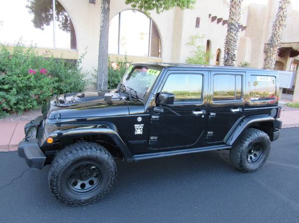 2015 Jeep Wrangler Unlimited Unlimited Sahara suv Black Clearcoat -... for sale in Tucson, AZ – photo 14