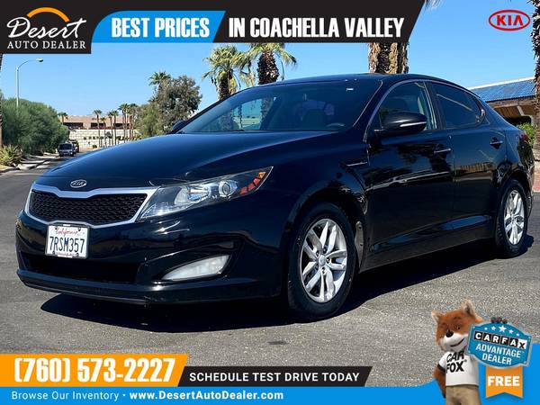 2012 KIA Optima LOW MILES GREAT BUY LX with ONLY 89,000 Miles - cars... for sale in Palm Desert , CA – photo 3