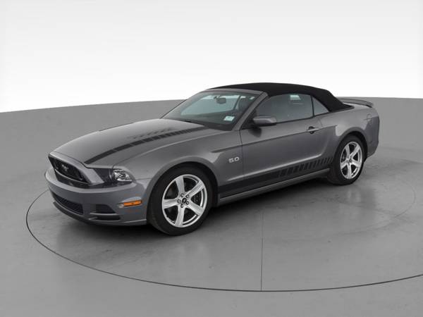 2014 Ford Mustang GT Premium Convertible 2D Convertible Gray -... for sale in Oak Park, IL – photo 3