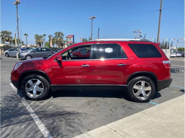2012 GMC ACADIA SLT Ruby Red - - by dealer - vehicle for sale in Fresno, CA – photo 7