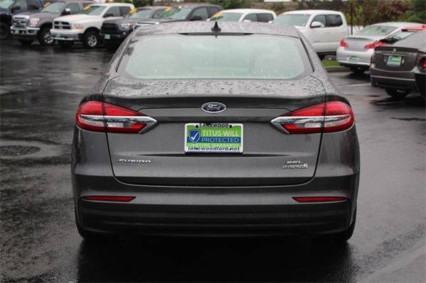 2019 Ford Fusion Hybrid Electric SEL Sedan for sale in Lakewood, WA – photo 6