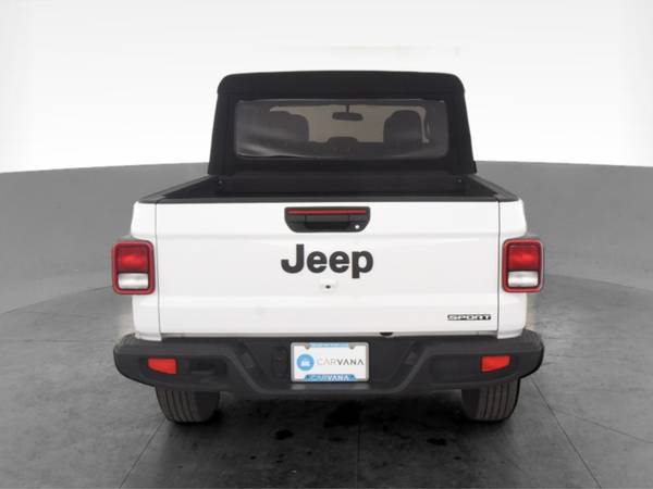 2020 Jeep Gladiator Sport Pickup 4D 5 ft pickup White - FINANCE... for sale in Lewisville, TX – photo 9