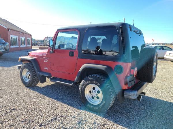 1998 Jeep Wrangler Sport ONLY 85,800 MILES!!! 4.0L sport - cars &... for sale in Brighton, WY – photo 7