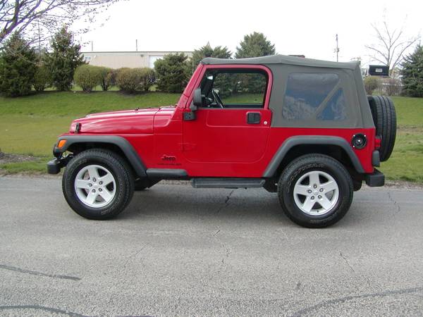 2003 Jeep Wrangler Sport - - by dealer - vehicle for sale in Romeoville, IL – photo 8