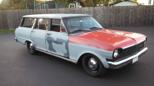 1964 Chevy Nova wagon sbc dana 60 for sale in Longview, OR