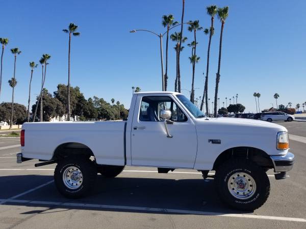 1992 Ford F150 4x4 reg cab, short bed, clean OBS, low miles, video -... for sale in Long Beach, CA – photo 5