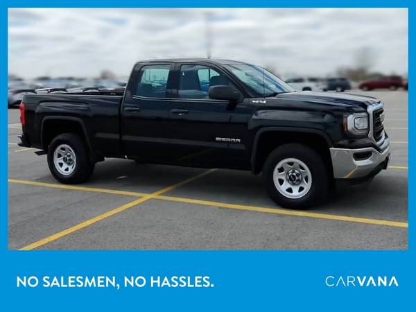2017 GMC Sierra 1500 Double Cab Pickup 4D 6 1/2 ft pickup Black for sale in Chatham, IL – photo 11