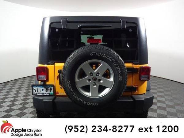2012 Jeep Wrangler SUV Unlimited Sport (Crush Clearcoat) for sale in Shakopee, MN – photo 5