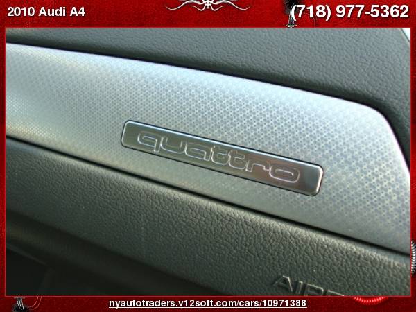 2010 Audi A4 4dr Sdn Auto quattro 20T Premium Plus for sale in Valley Stream, NY – photo 22