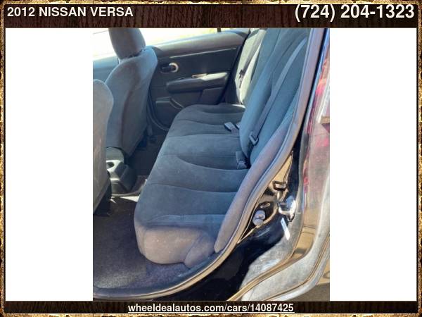 2012 NISSAN VERSA 1 8 S - - by dealer - vehicle for sale in New Kensington, PA – photo 3