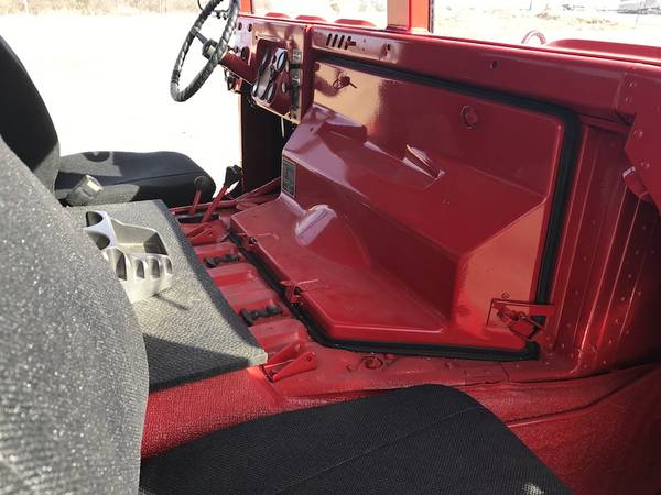 Military Humvee Truck 4X4 Pickup - RED | On-Road Title | Am General for sale in Tulsa, TX – photo 9