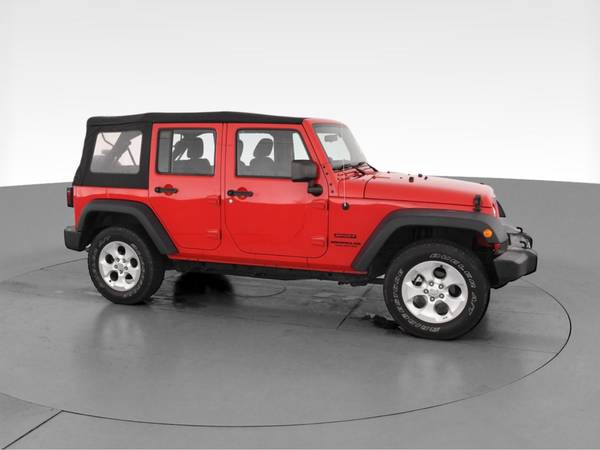 2015 Jeep Wrangler Unlimited Sport S SUV 4D suv Red - FINANCE ONLINE... for sale in Bowling Green , KY – photo 14