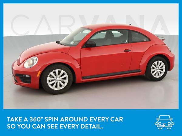 2018 VW Volkswagen Beetle 2 0T S Hatchback 2D hatchback Red for sale in Lewisville, TX – photo 3