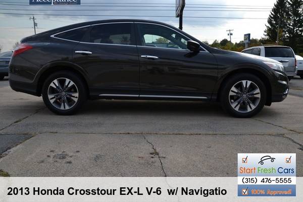 2013 HONDA CROSSTOUR EX-L V-6 W/ NAVIGATION - cars & trucks - by... for sale in Syracuse, NY – photo 6