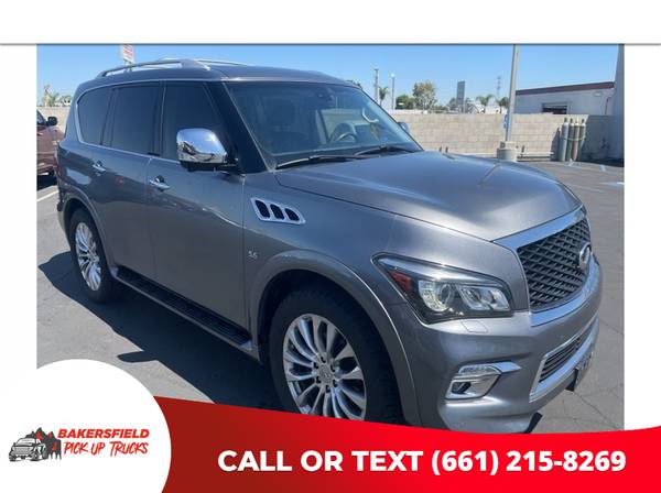 2015 INFINITI QX80 Base Over 300 Trucks And Cars for sale in Bakersfield, CA – photo 2