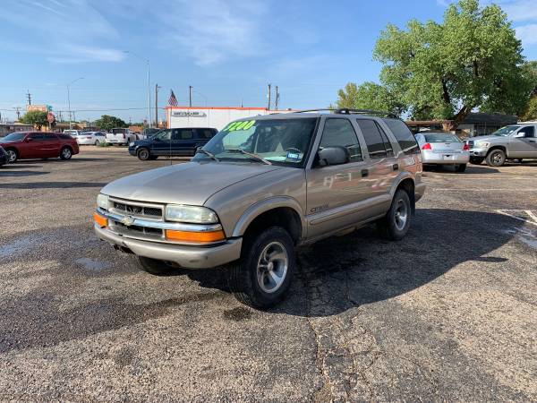 GOLD 2002 CHEVROLET BLAZER for $400 Down for sale in 79412, TX – photo 9