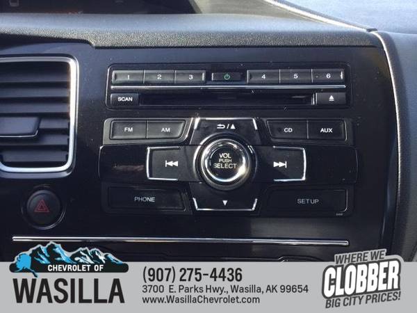 2013 Honda Civic 2dr Auto LX - - by dealer - vehicle for sale in Wasilla, AK – photo 17