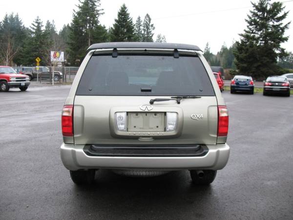 2002 Infiniti QX4 4dr SUV Luxury 4WD - cars & trucks - by dealer -... for sale in Roy, WA – photo 12