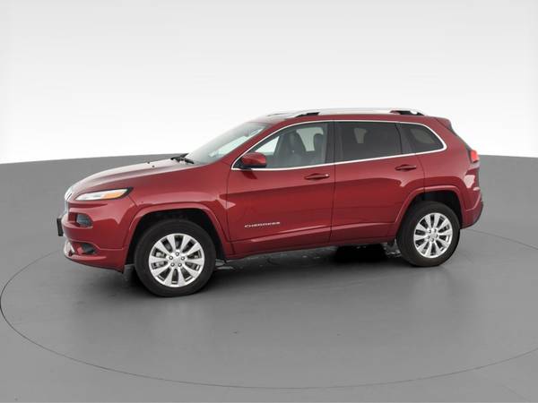 2017 Jeep Cherokee Overland Sport Utility 4D suv Red - FINANCE... for sale in Mesa, AZ – photo 4