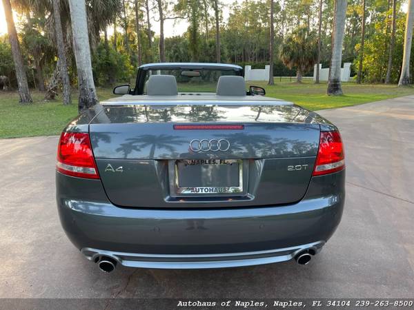 2009 Audi A4 Cabriolet S-Line Edition Convertible for sale in NAPLES, AK – photo 5