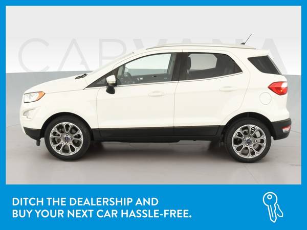 2018 Ford EcoSport Titanium Sport Utility 4D hatchback White for sale in Colorado Springs, CO – photo 4