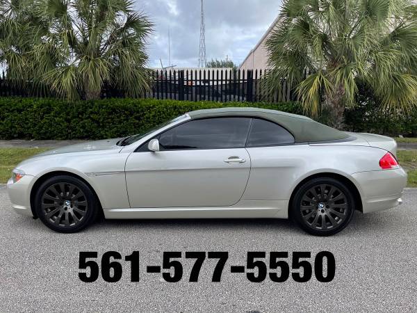 2004 BMW 645Cic Convertible 82k miles Mint - cars & trucks - by... for sale in West Palm Beach, FL