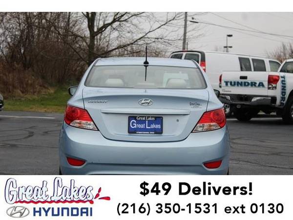 2012 Hyundai Accent sedan GLS - - by dealer - vehicle for sale in Streetsboro, OH – photo 4