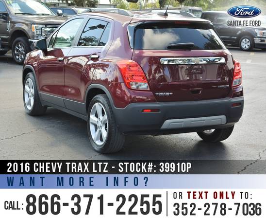 2016 CHEVY TRAX LTZ *** Cruise, Onstar, Leather Seats, BOSE Audio*** for sale in Alachua, FL – photo 5