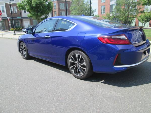 2016 HONDA ACCORD EXL COUPE 28000 MILES 1 OWNER BLUE ON BLACK LEATHER for sale in Brighton, MA – photo 3