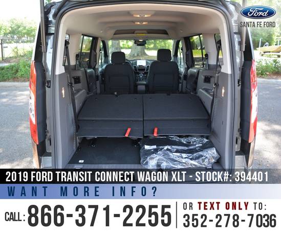2019 FORD TRANSIT CONNECT WAGON XLT *** SiriusXM, SYNC, GPS *** for sale in Alachua, FL – photo 17