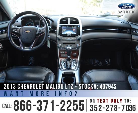 *** 2013 Chevrolet Malibu LTZ *** Remote Start - Camera - Sunroof -... for sale in Alachua, FL – photo 15