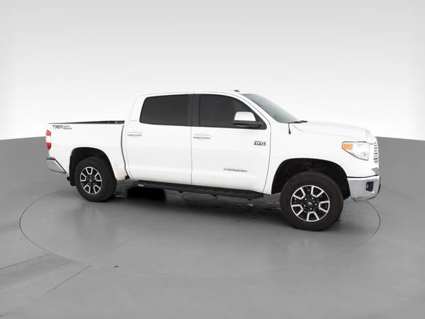 2017 Toyota Tundra CrewMax Limited Pickup 4D 5 1/2 ft pickup White -... for sale in Monroe, MI – photo 14