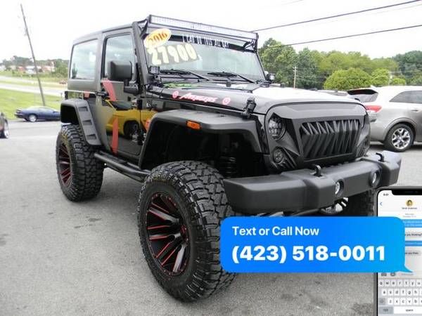 2016 Jeep Wrangler Sport 4WD - EZ FINANCING AVAILABLE! for sale in Piney Flats, TN – photo 4